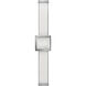 Pietra LED 25 inch Chrome Vanity Light Wall Light, Vertical
