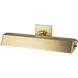 Cade 160 watt 26 inch Brushed Brass Picture Light Wall Light