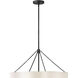 Gwen 9 Light 27 inch Black Chandelier Ceiling Light