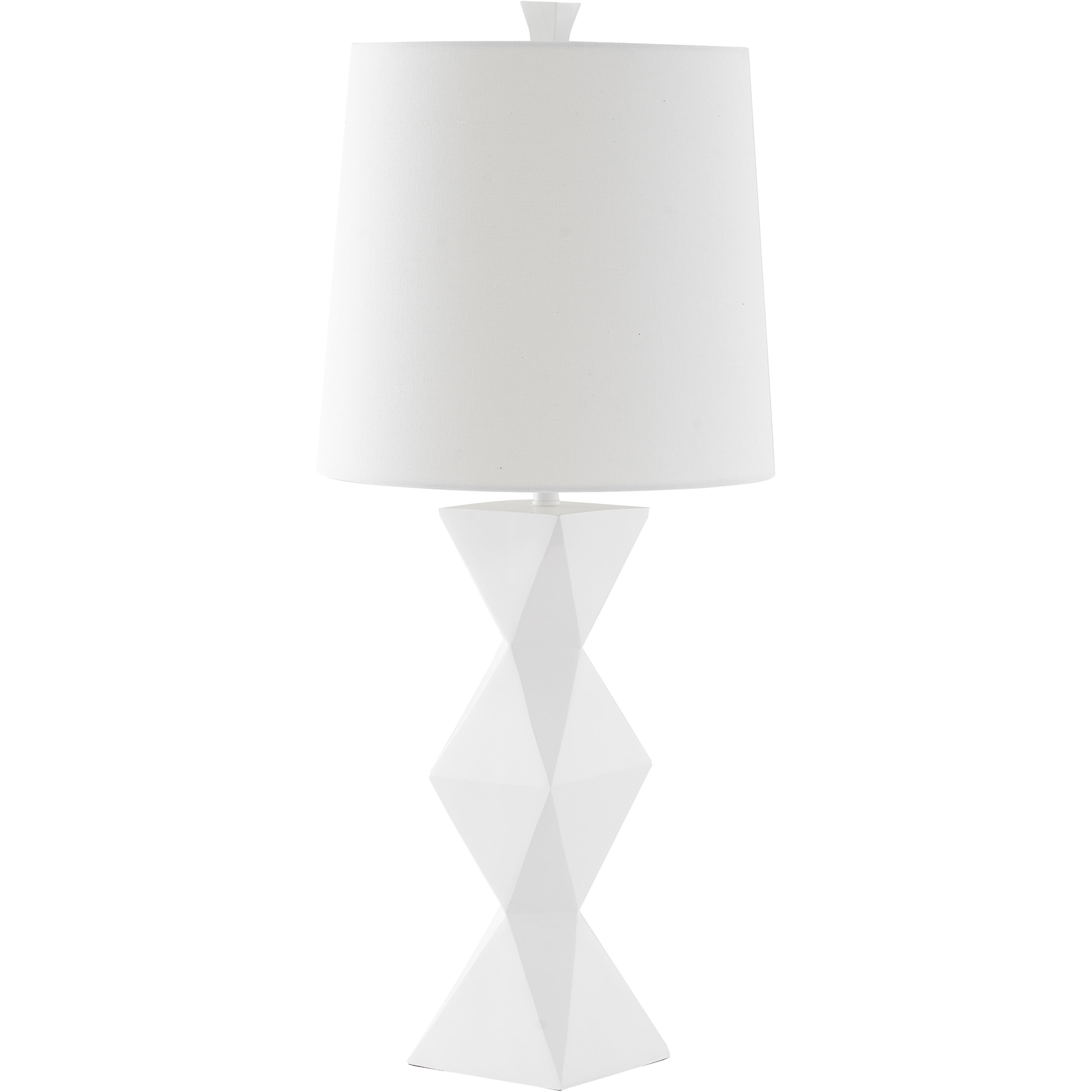 Canada 33.5 inch 60.00 watt White Table Lamp Portable Light