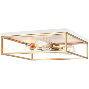 Clarke 3 Light 16.00 inch Flush Mount