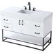 Caroline 48 X 34 inch White Bathroom Vanity Cabinet