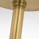 Kelly Wearstler Rousseau LED 1 inch Antique-Burnished Brass Monopoint Flush Mount Ceiling Light