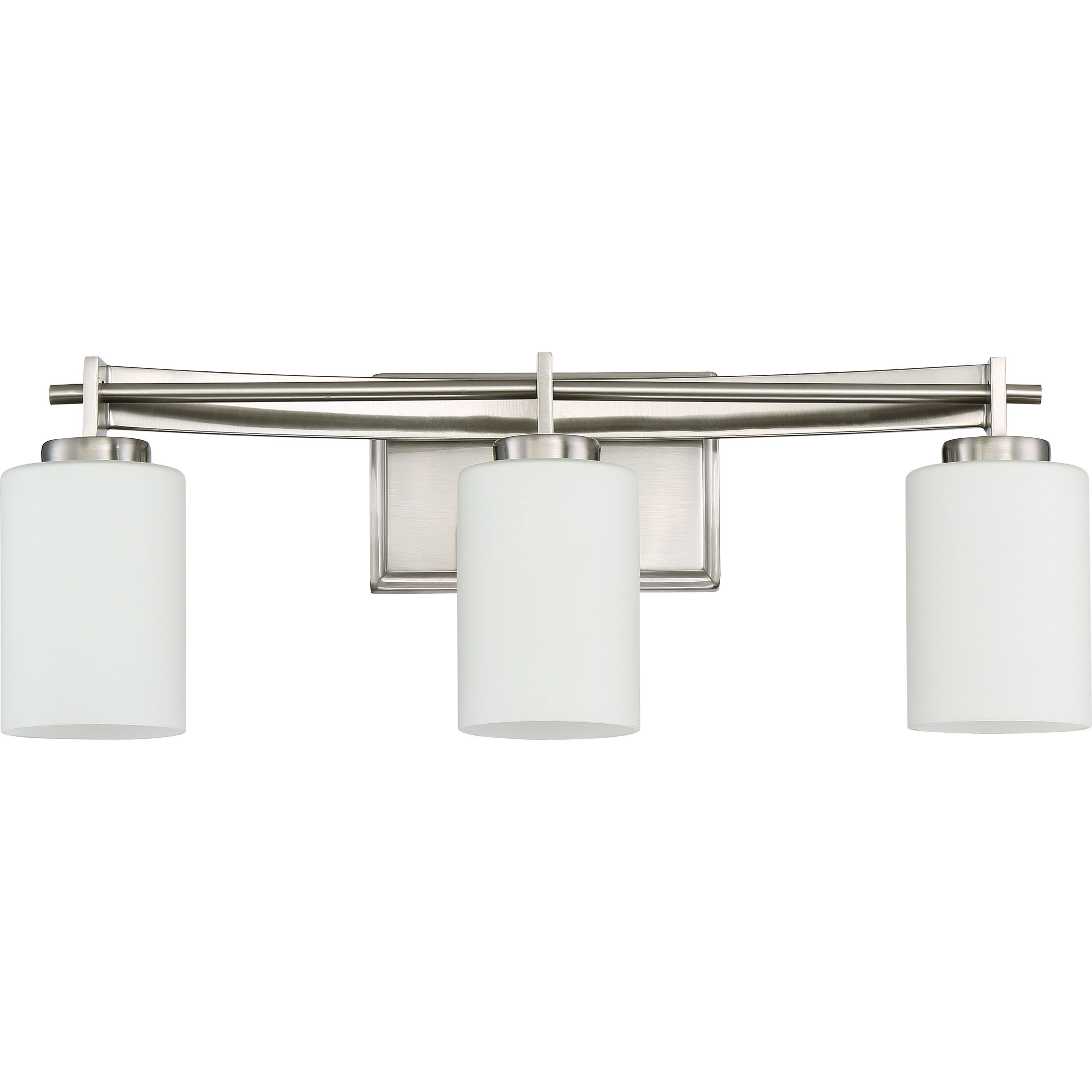 Taylor 3 Light 21 inch Brushed Nickel Bath Light Wall Light