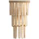 Bentley 2 Light 10 inch Patina Brass Wall Sconce Wall Light