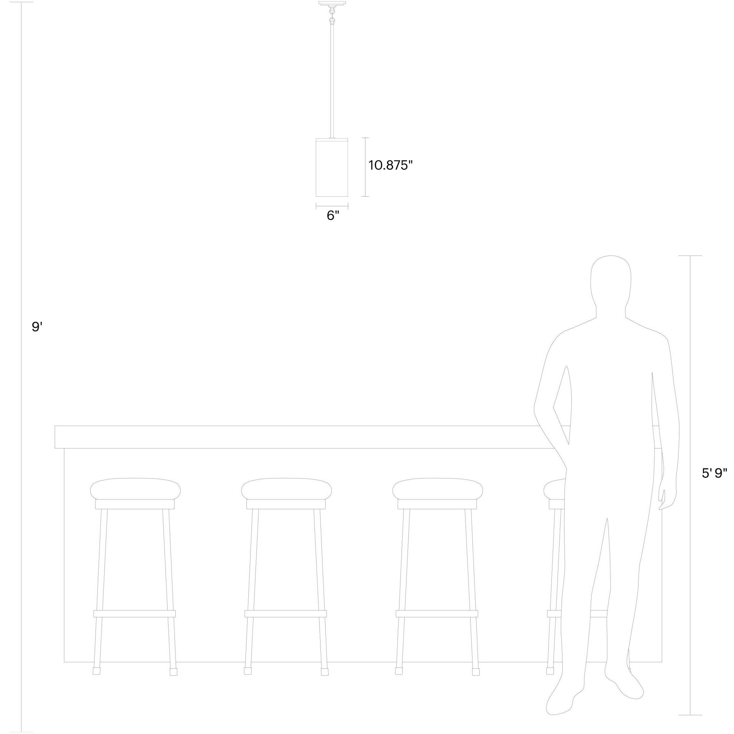 Sean Lavin Zire 1 Light 6 inch Brushed Nickel Pendant Ceiling Light