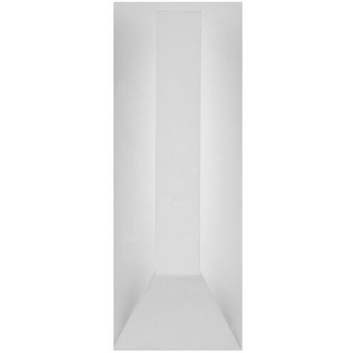 Uno LED 15 inch White Outdoor Wall Light, dweLED