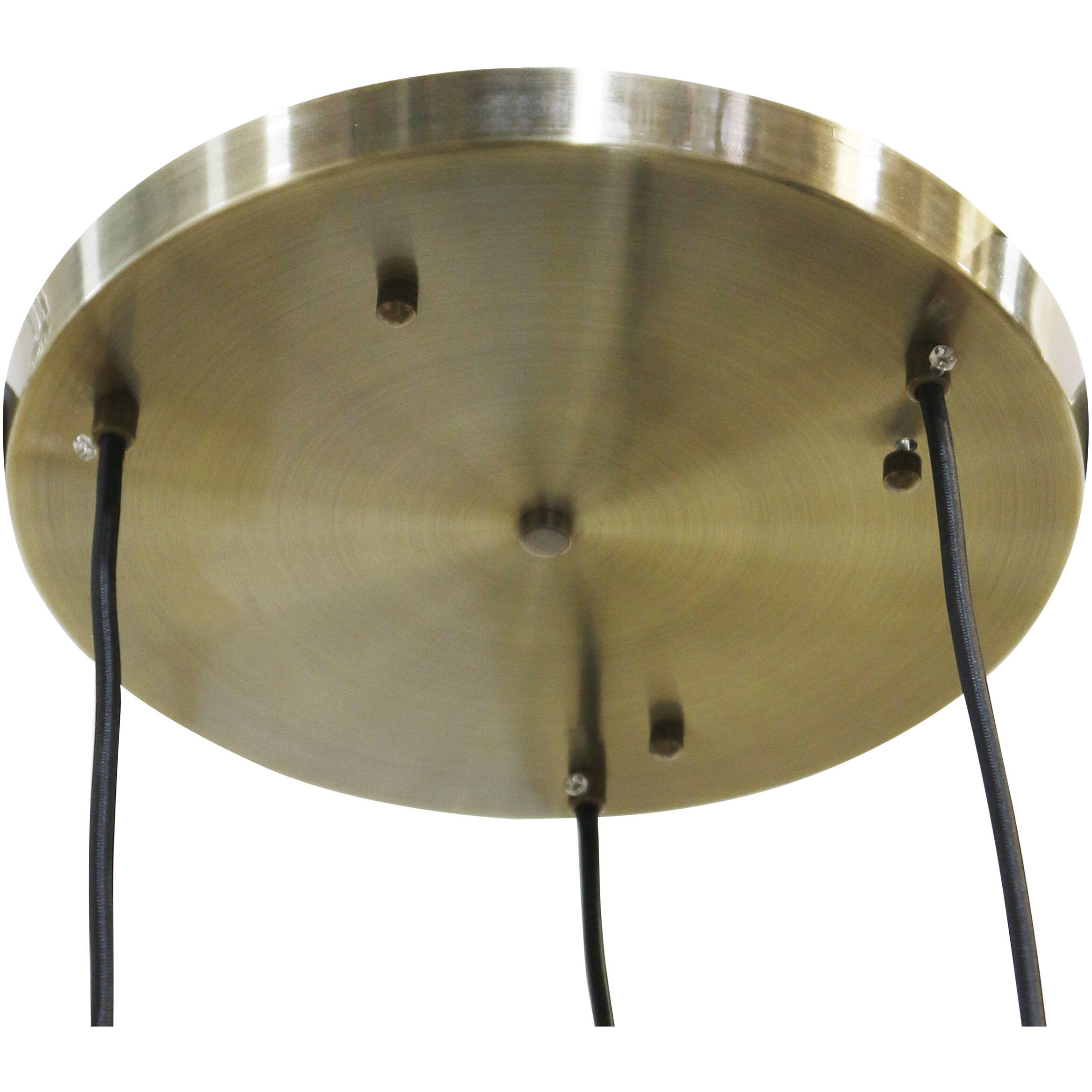 Channing LED 12 inch Antique Brass and Silver Mercury Pendant Ceiling Light