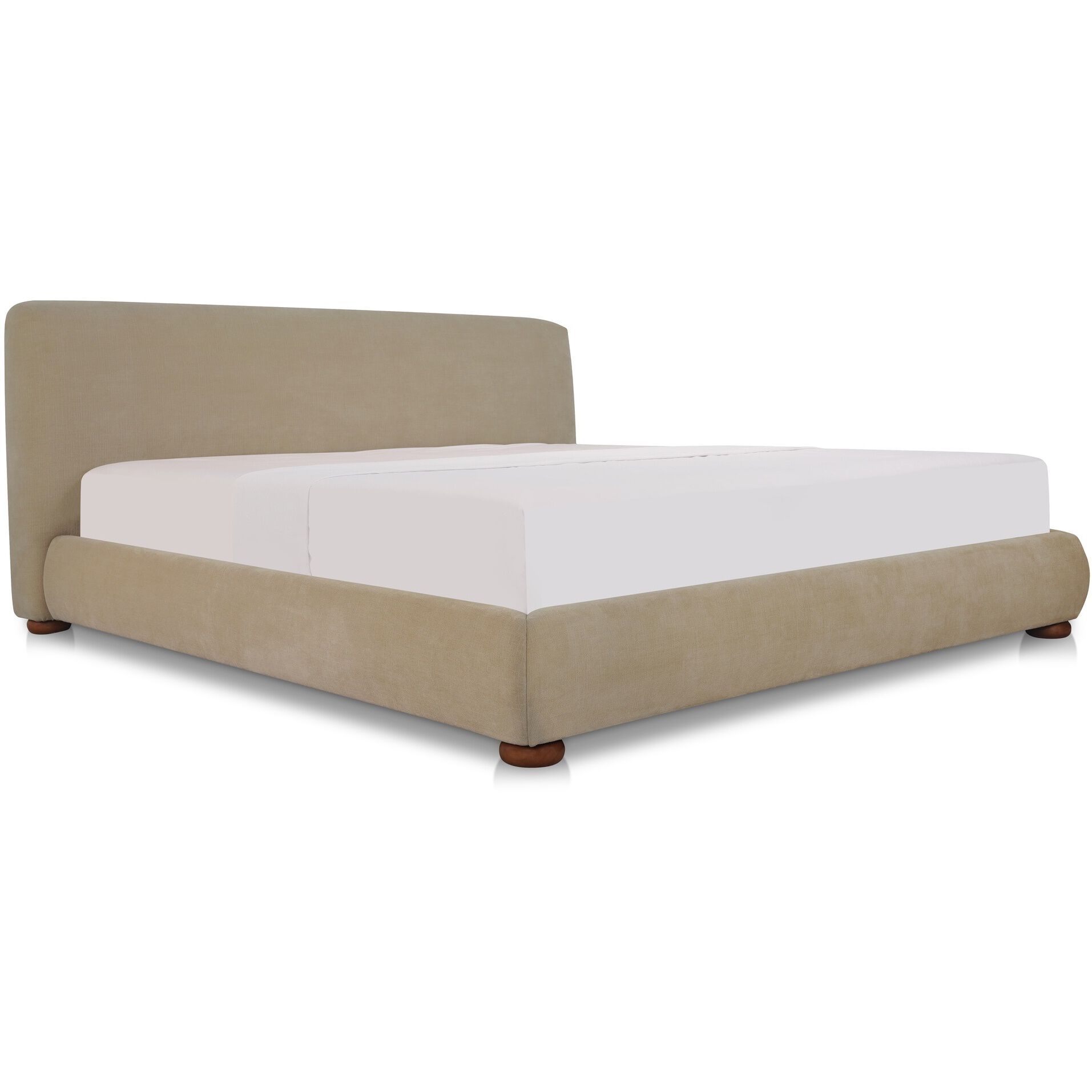 Beau Beige Storage Bed
