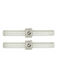 Two Circuit Monorail Rail Isolating Connectors Ceiling Light