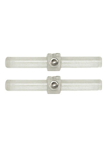 Two Circuit Monorail Rail Isolating Connectors Ceiling Light