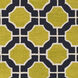 Dream 96 X 30 inch Light Olive/Ink Blue/Light Beige Handmade Rug