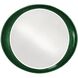 Ellipse 39 X 35 inch Hunter Green Mirror