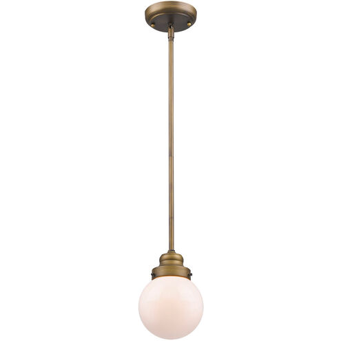 Portsmith 1 Light 6 inch Raw Brass Pendant Ceiling Light