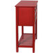 Tipton 32 X 14 inch Antique Red Console Table