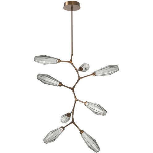 Aalto LED 37.1 inch Flat Bronze Chandelier Ceiling Light, Modern Vine