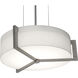 Apex 2 Light 14 inch Satin Nickel Pendant Ceiling Light