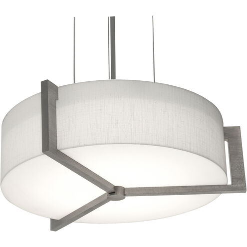 Apex 2 Light 14 inch Satin Nickel Pendant Ceiling Light