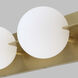 Sean Lavin Orbel LED 32.4 inch Natural Brass Bath Vanity Wall Light