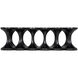 Jericho 61 X 30 inch Hand Rubbed Black Coffee Table