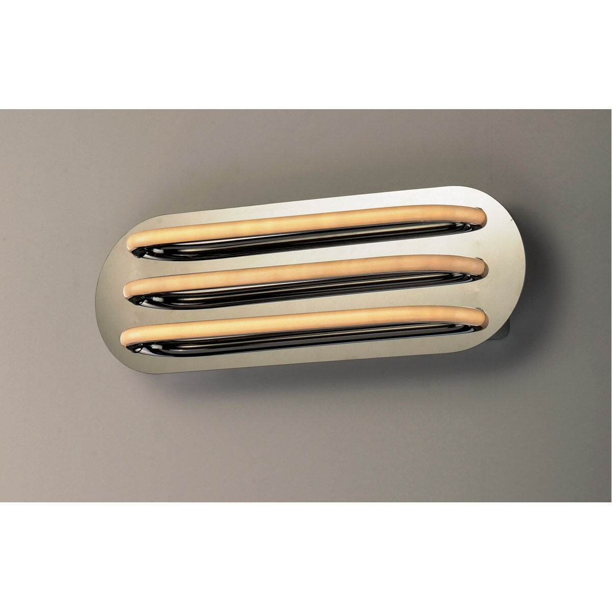 Neon LED 17.75 inch Polished Chrome Bath Vanity Light Wall Light