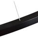 Tania 72 inch Black Chandelier Ceiling Light
