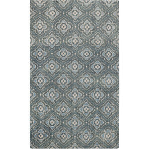 Cypress 96 X 60 inch Black and Neutral Area Rug, Wool