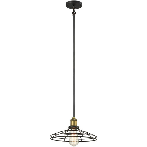 Springdale LED 12 inch Antique Bronze Mini Pendant Ceiling Light