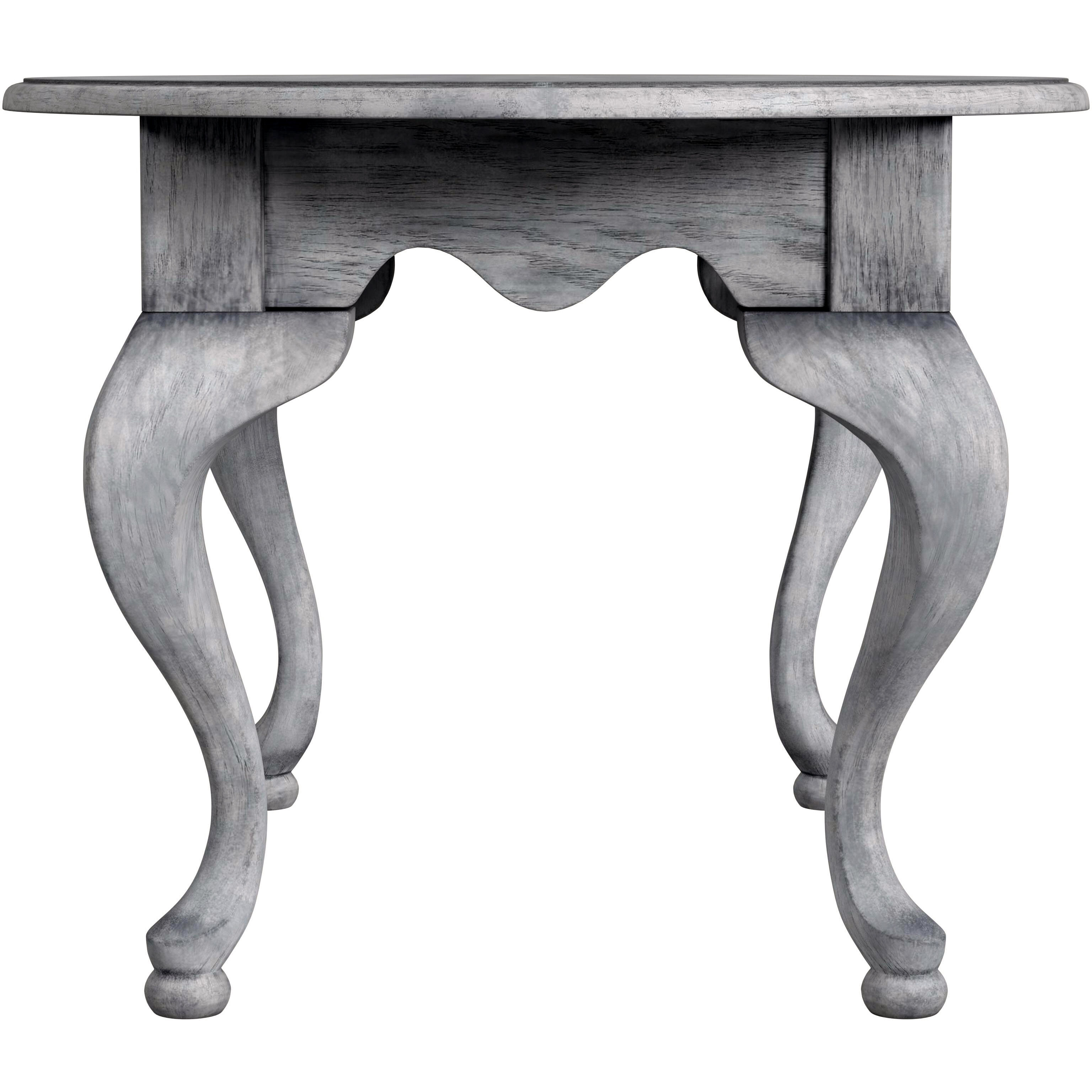 Grace Oval 4 Legs Coffee Table in Gray