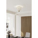 Jaxen 3 Light 17.75 inch Legacy Brass Semi-Flush Mount Ceiling Light