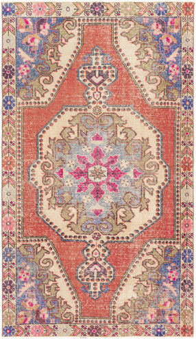 Antique One of a Kind 86 X 49 inch Rug, Rectangle