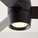 Alba 60 inch Midnight Black Ceiling Fan