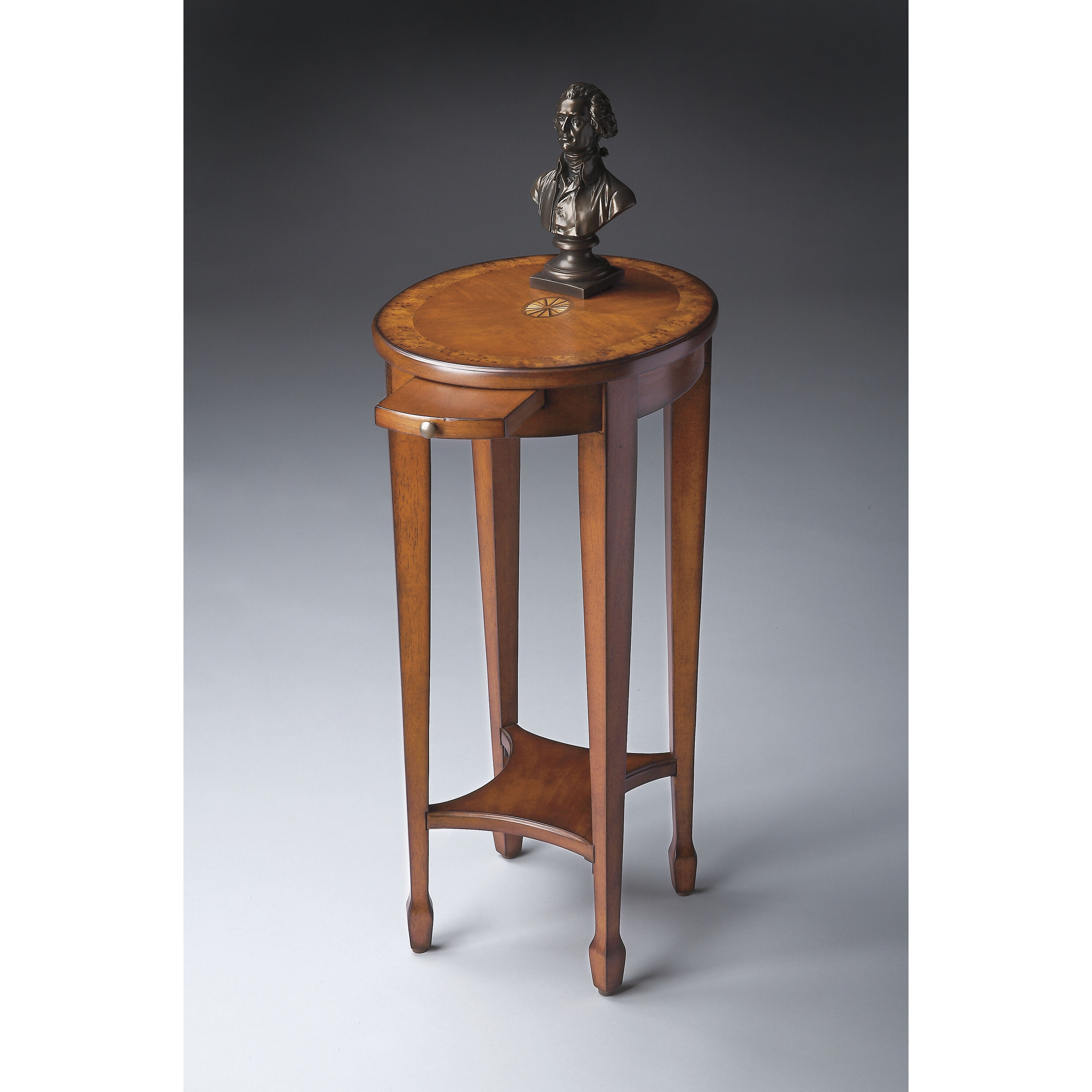 Masterpiece Arielle  26 X 16 inch Olive Ash Burl Accent Table