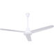 DC 48 inch White Industrial Ceiling Fan