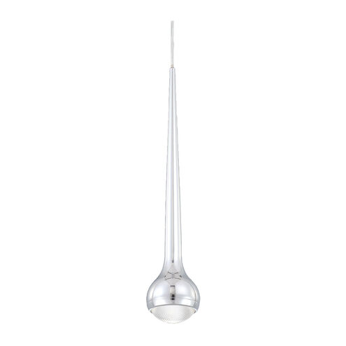 Micro 4 inch Chrome Led Pendant Ceiling Light