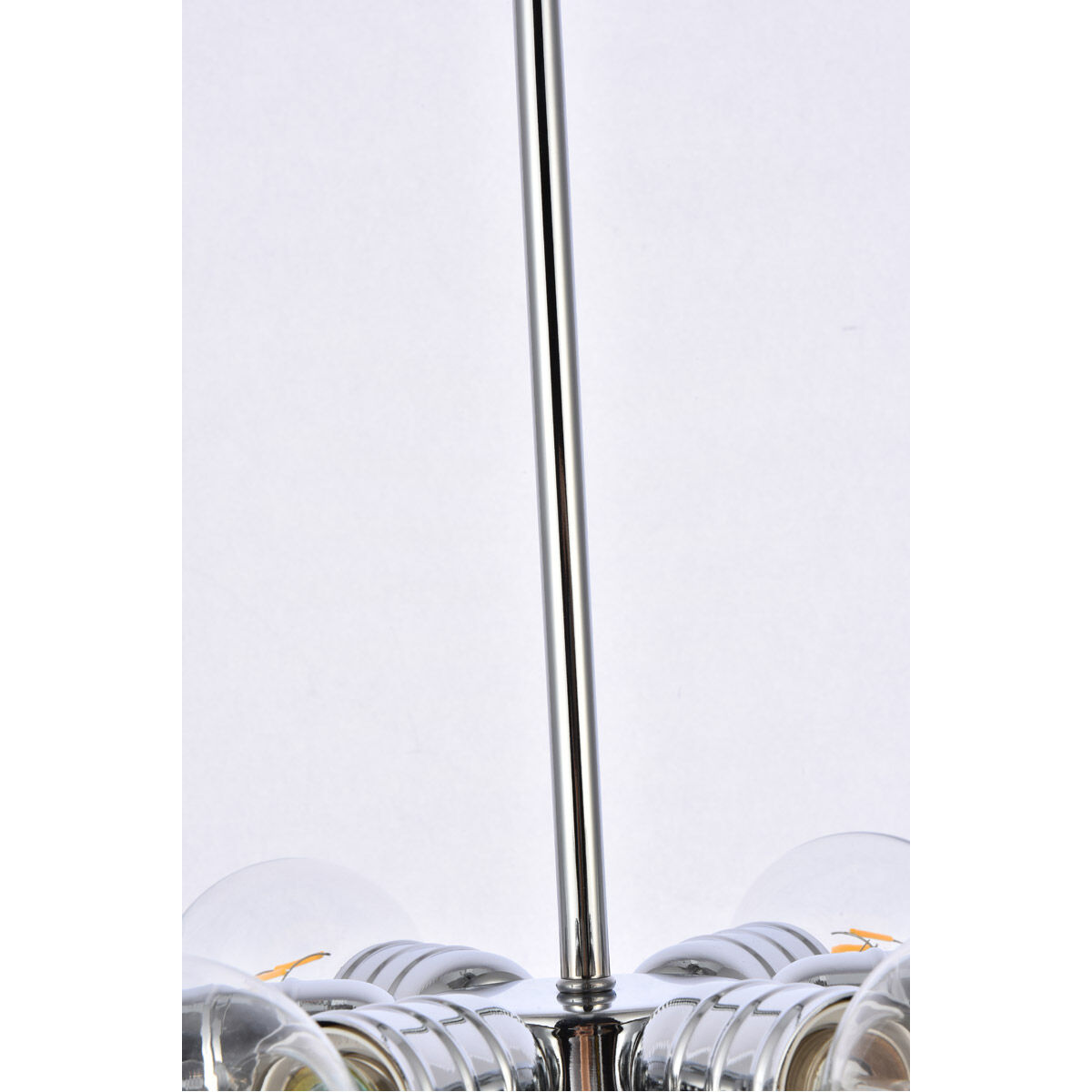 Reyes 6 Light 8.3 inch Chrome Pendant Ceiling Light