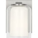 Drew & Jonathan Holden 1 Light 4.38 inch Brushed Nickel Wall Sconce Wall Light in Standard