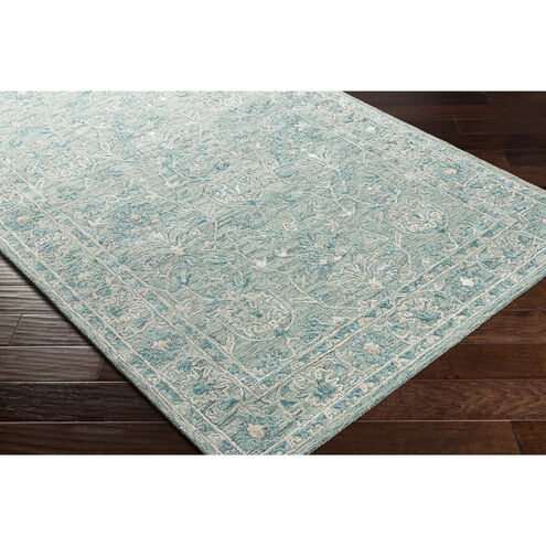 Shelby 156 X 108 inch Aqua Rug in 9 x 13, Rectangle