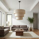 Dalia 9 Light 30 inch Matte Black Pendant/Chandelier Ceiling Light