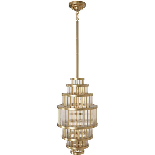Waldorf LED 12 inch Aged Brass Pendant Ceiling Light