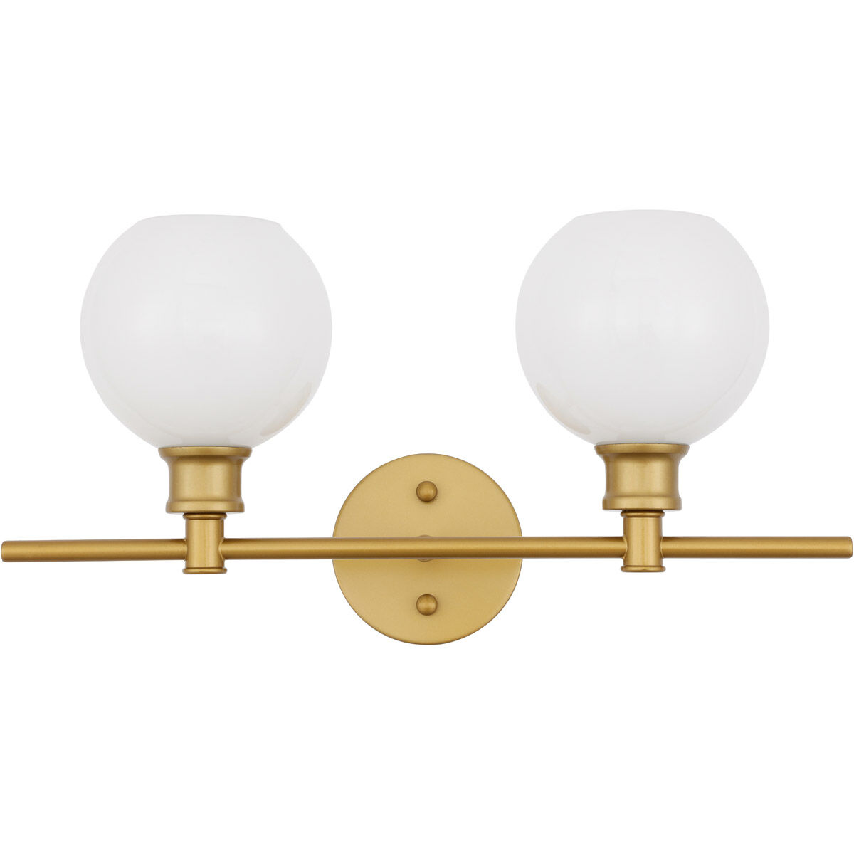 Collier 2 Light 19 inch Brass Wall sconce Wall Light