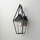 Bavaria 1 Light 20.5 inch Black Outdoor Wall Mount