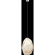 Natural Inspirations 1 Light 4.5 inch Gold Pendant Ceiling Light in Natural Quartz Studio Glass 8