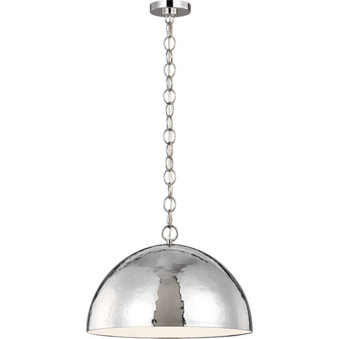 ED Ellen DeGeneres Whare 1 Light 24 inch Polished Nickel Pendant Ceiling Light