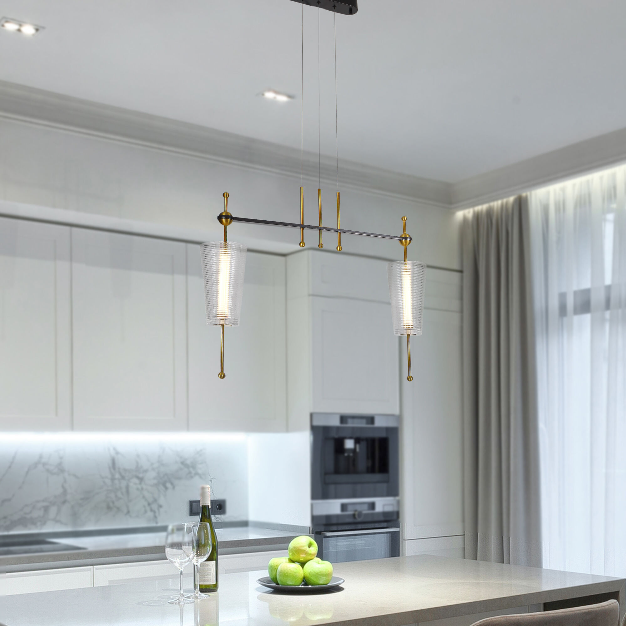 Artisan Collection/TOSCANA Series 5 inch Antique Brass Pendant Ceiling Light