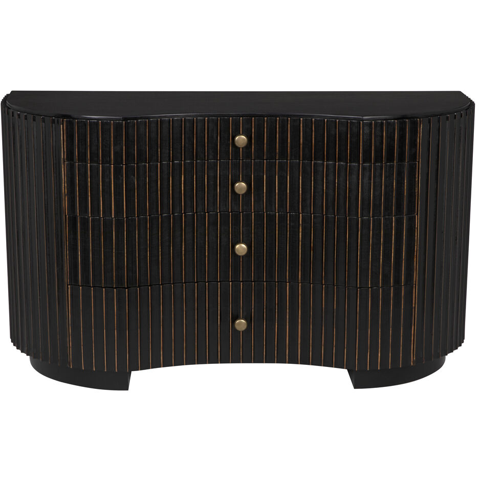 Irene Hand Rubbed Black Dresser