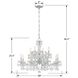 Maria Theresa 12 Light 29 inch Polished Chrome Chandelier Ceiling Light in Clear Spectra