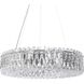 Sarella 12 Light 24 inch Polished Stainless Steel Pendant Ceiling Light in Heritage