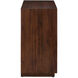 Jardin Walnut and Antique Brass Cabinet