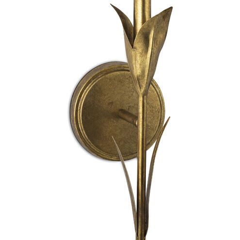 River Reed 1 Light 6 inch Gold Wall Sconce Wall Light, Single